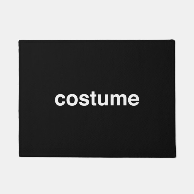 Tapete Figurino de Halloween (Frente)