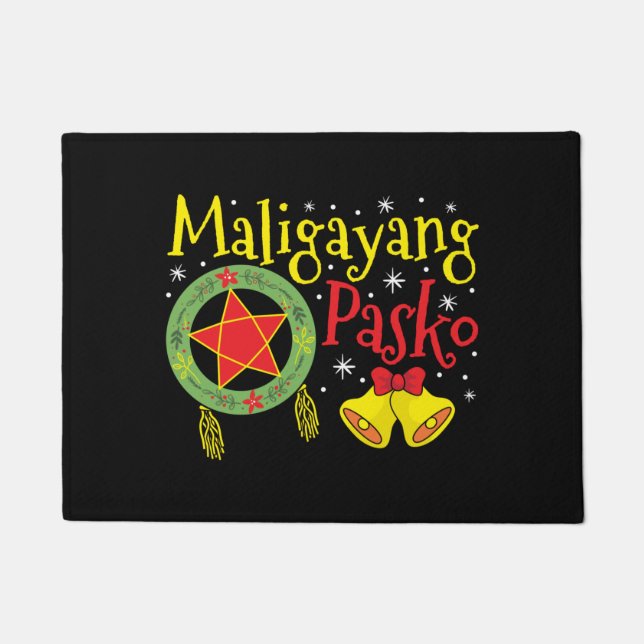 Tapete Filipinas Filipino Natal Maligayang Pasko (Frente)