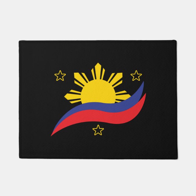 Tapete Filipinas: Filipino Pinoy Flag (Frente)