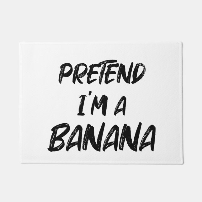 Tapete Finja que sou uma banana  (Frente)