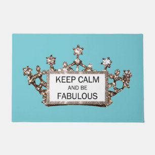 Tapete "Fique calma e seja fabulosa!" DESIGN TIARA