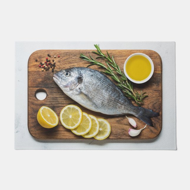 Tapete Fish Dorado (Frente)