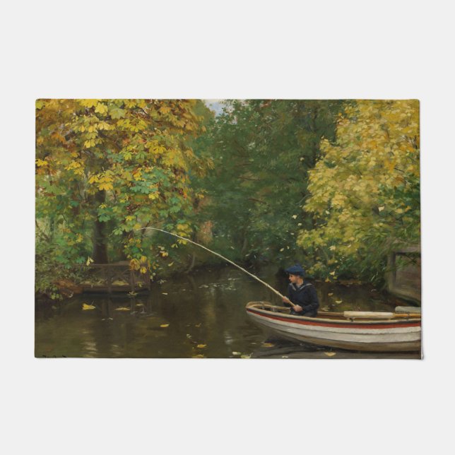 Tapete Fisheries Boy (por Hans Andersen Brendekilde) (Frente)