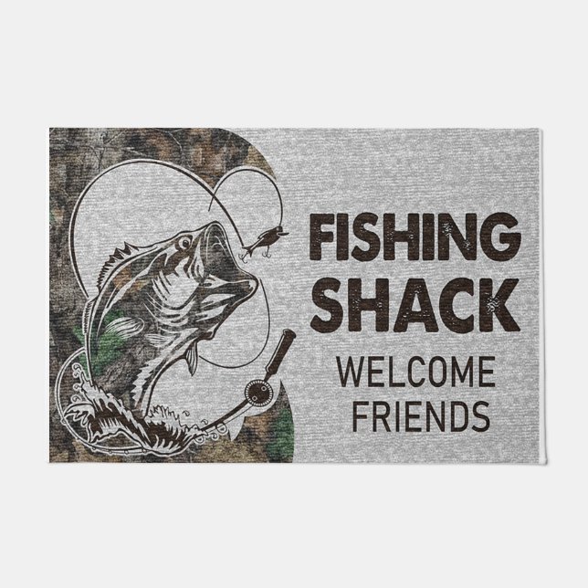 Tapete Fishing Shack Welcome Friends (Frente)