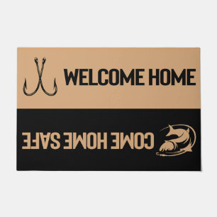 Tapete Fishing Welcome Home Doormat, Fisherman Gift