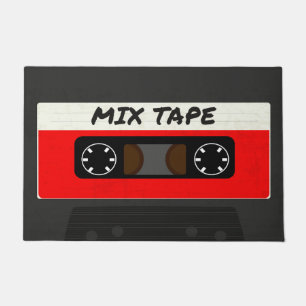 Tapete Fita Red Mix - Presente Retroativo Dos Anos 80 E 9
