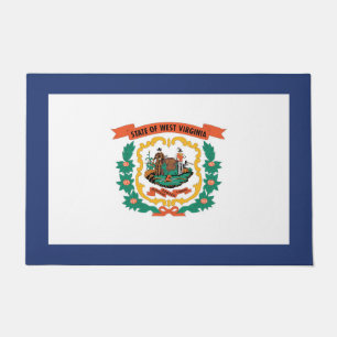 Tapete Flag of West Virginia, EUA
