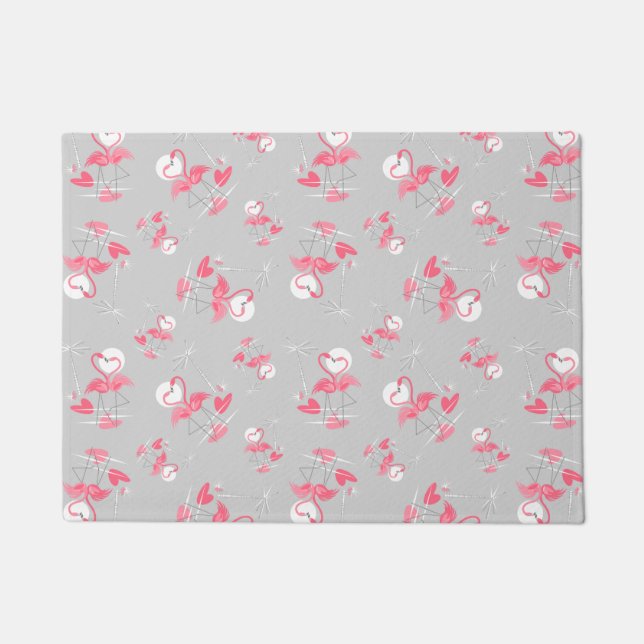 Tapete Flamingo Love Multi-doormat (Frente)