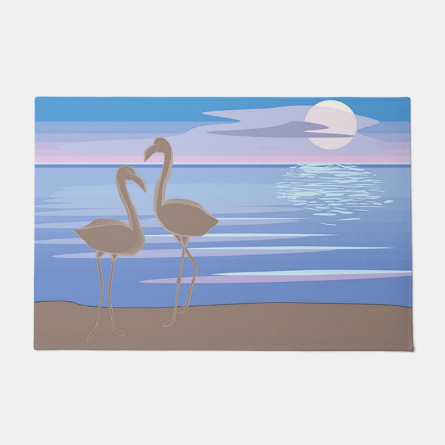 Tapete Flamingos (Frente)