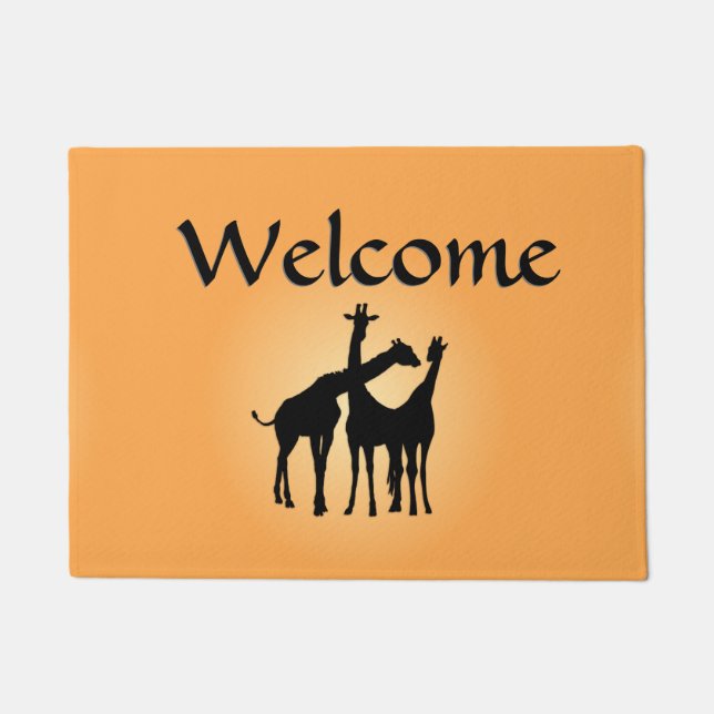 Tapete Flirty Giraffe Welcome (Frente)