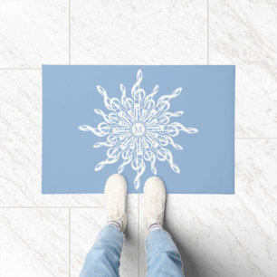 Tapete Floco de neve G-Clef (Monograma Ornamental) de Inv