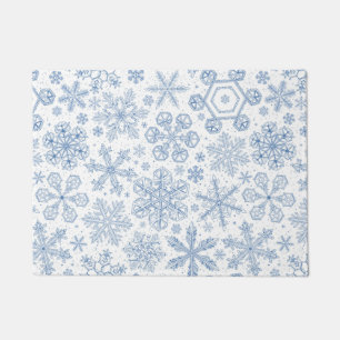 Tapete Flocos de neve de cinza esbranquiçados