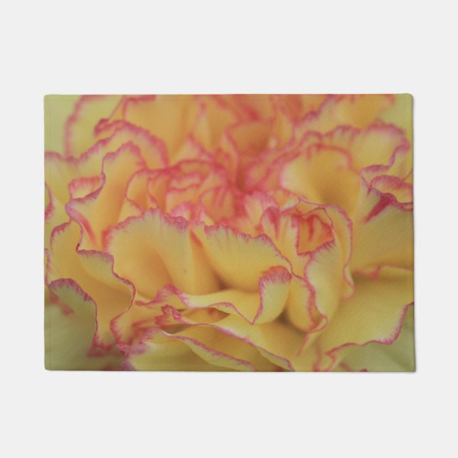 Tapete Flor cor-de-rosa e amarelo (Frente)