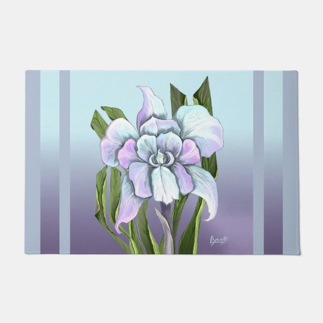 Tapete Flor de esmeraldo (Frente)