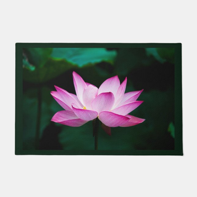Tapete Flor de Lotus Rosa (Frente)