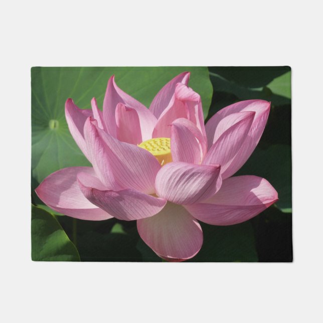 Tapete Flor de Lotus Rosa IV (Frente)