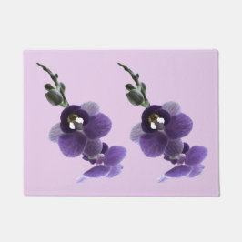 Tapete Flor de orquídea roxa,