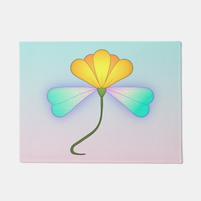 Tapete Flor do Dragão Iridescente (Frente)