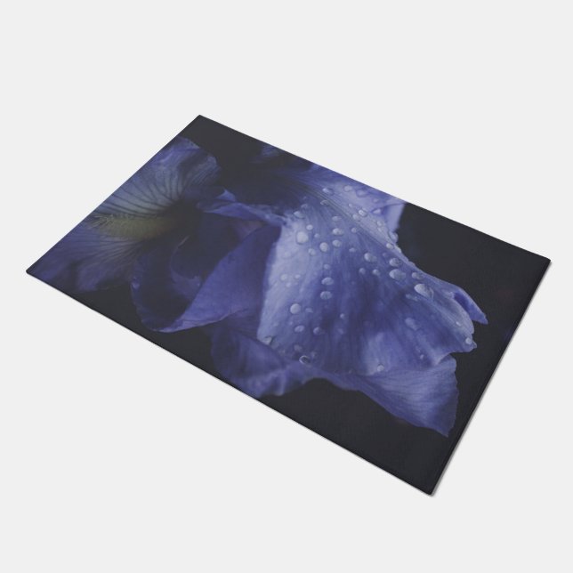 Tapete Flor Rosa púrpura (Inclinado)