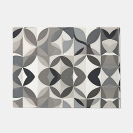 Tapete Floral de Cinzas Elegante Moderna