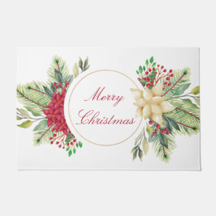 Tapete Floral de Natal vintage