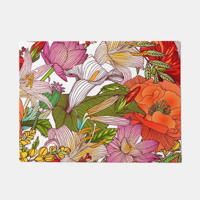 Tapete Floral estético (Frente)