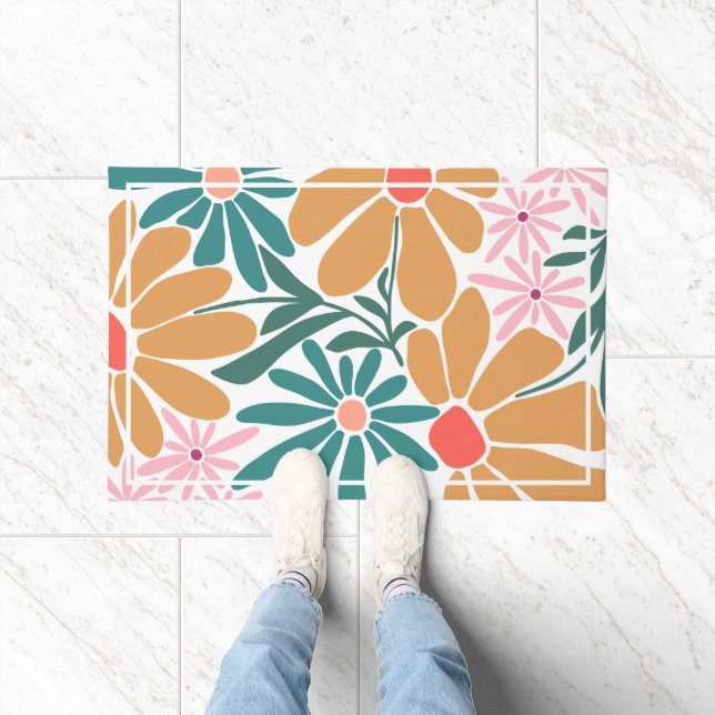 Tapete Floral Retro Boho  (Interior)