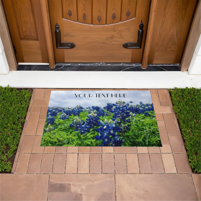 Tapete Flores Azuis Flores do Texas Floral (Ar livre)