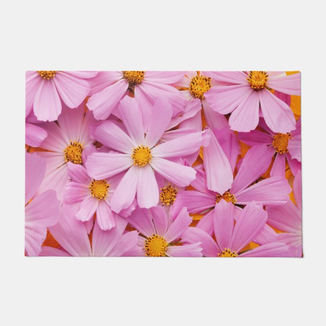 Tapete Flores Cor-de-Rosa (Frente)