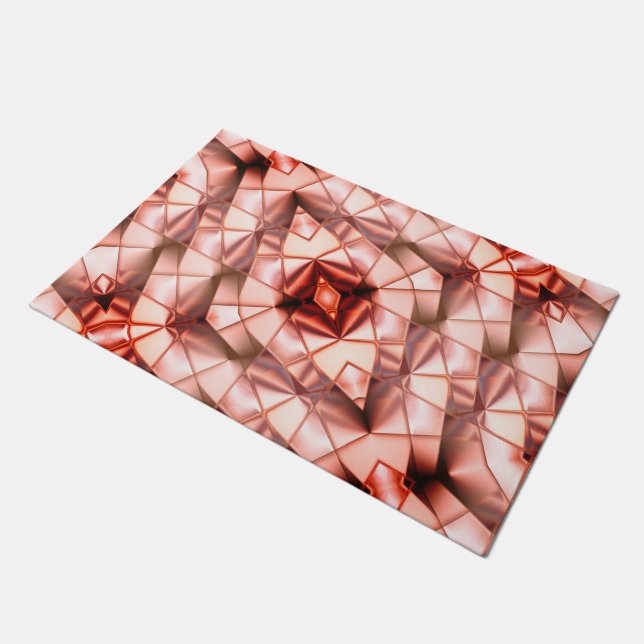 Tapete "Flores precuras" gigantescas, desenho digital (Inclinado)