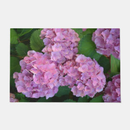 Tapete Flores rosa pastel Hortensia hydrangea