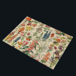 Tapete Flores Vintage<br><div class="desc">Por favor,  visite minha loja para obter design mais interessante e mais opções de cores.
=> zazzle.com/colorfulworld*</div>