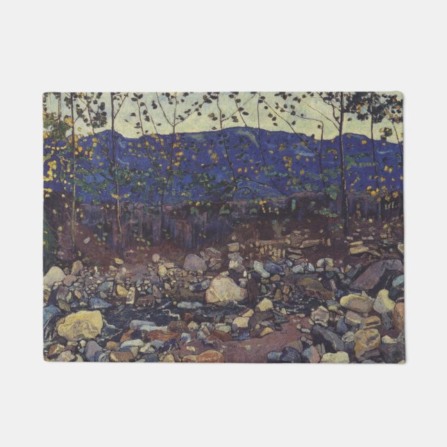 Tapete Floresta Brook em Leissigen, Suiça (Paisagem) (Frente)