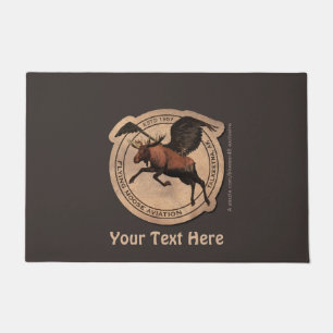 Tapete Flying Moose Aviation Patch
