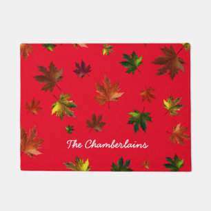 Tapete Folha de Mapeamento Russo Elegante Canadiano em Ve