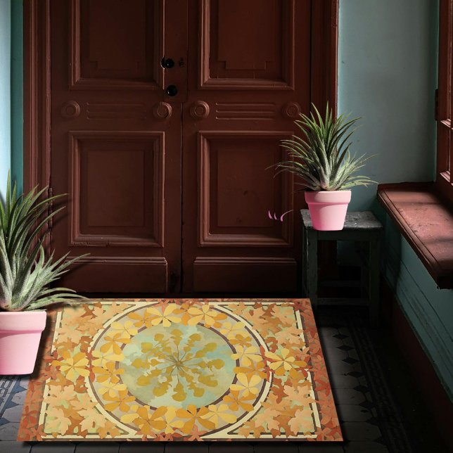 Tapete Folhagem de outono por A. Mucha -1902 (Criador carregado)