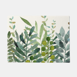 Tapete Folhas Botânicas De Cor De Jardim  