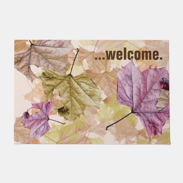 Tapete "folhas caídas", camuflagem de outono (Frente)