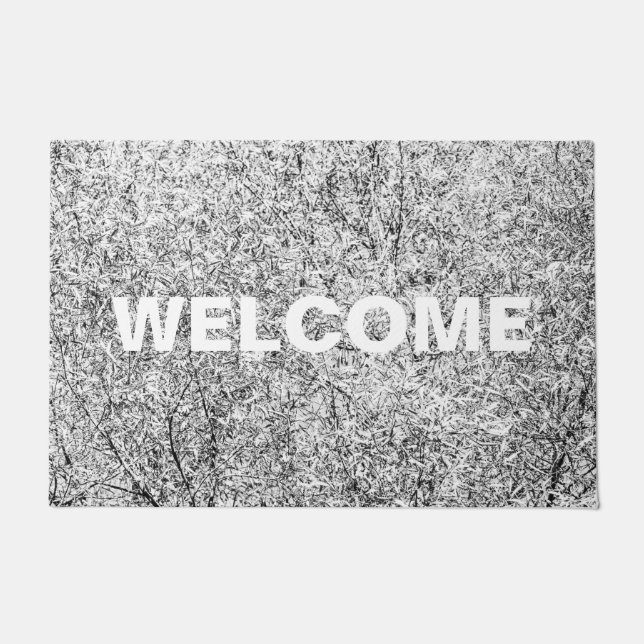 Tapete Folhas de árvores selvagens. Abstrato da Natureza (Frente)