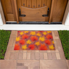 Tapete Folhas de Quebra de Aquarela Russa - Folhagem de o