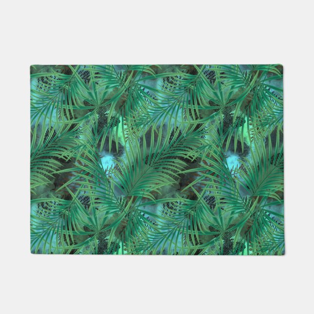 Tapete Folhas, palma (Frente)