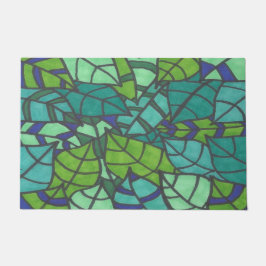 Tapete Folhas Tropicais Verdes