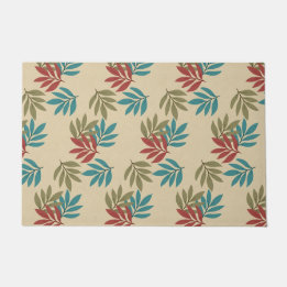 Tapete Folhetos de cor verde, lacrimejante, vermelho