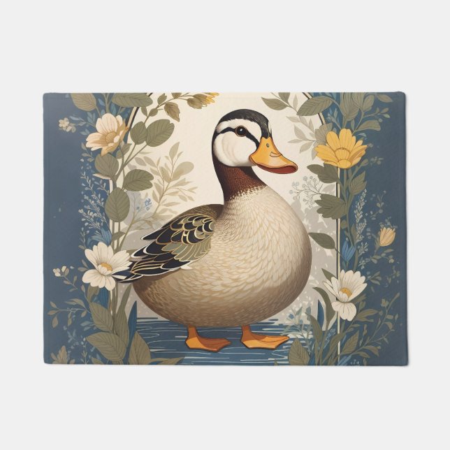 Tapete Forma Flamental do Pato Cinto (Frente)