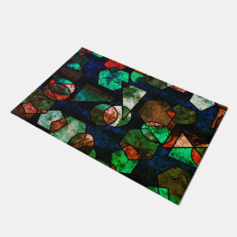 Tapete Formas geométr icas irregulares e textura deformad