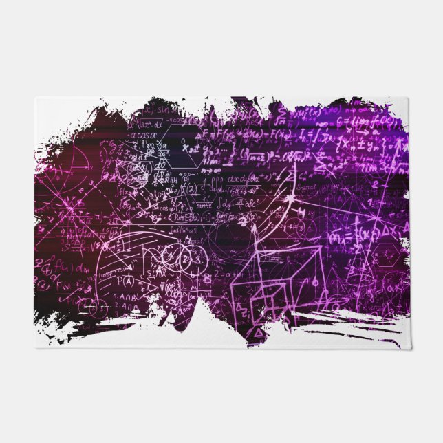 Tapete Fórmulas no espaço matemático (Frente)