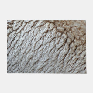 Tapete Foto de Abstrato de Lã de Ovelha