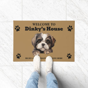 Tapete Foto de Cão Shih Tzu Cute