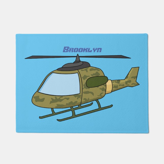Tapete Foto de helicóptero de camoflagem do exército (Frente)