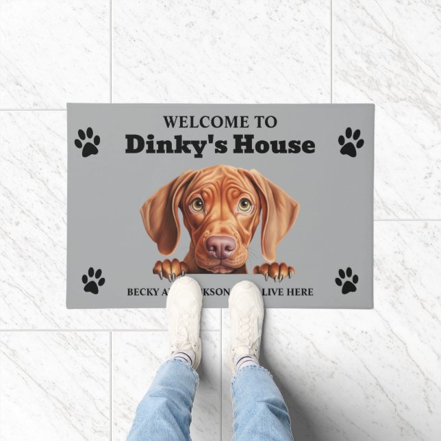 Tapete Foto do Cachorro Vizsla (Interior)